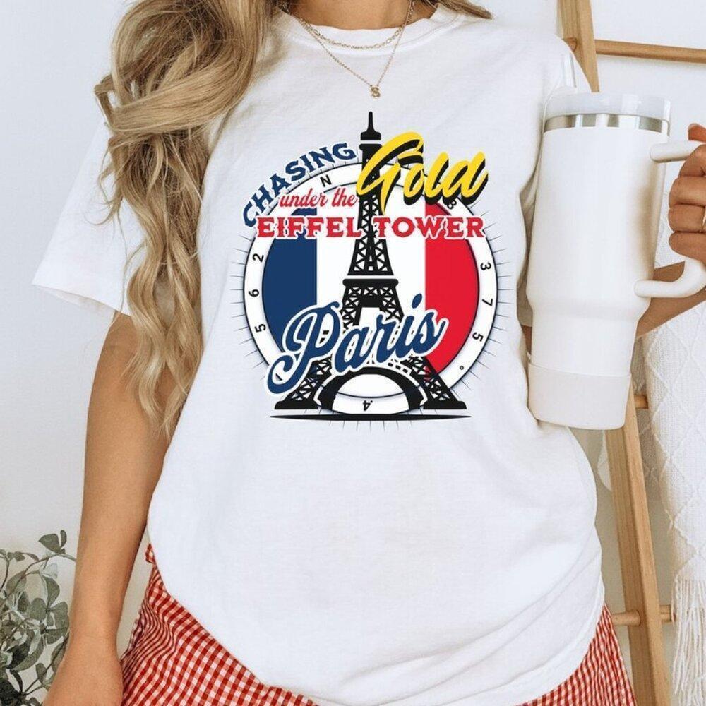 Paris Summer Games Olympics Travel Sport Graphic Unisex T-Shirt